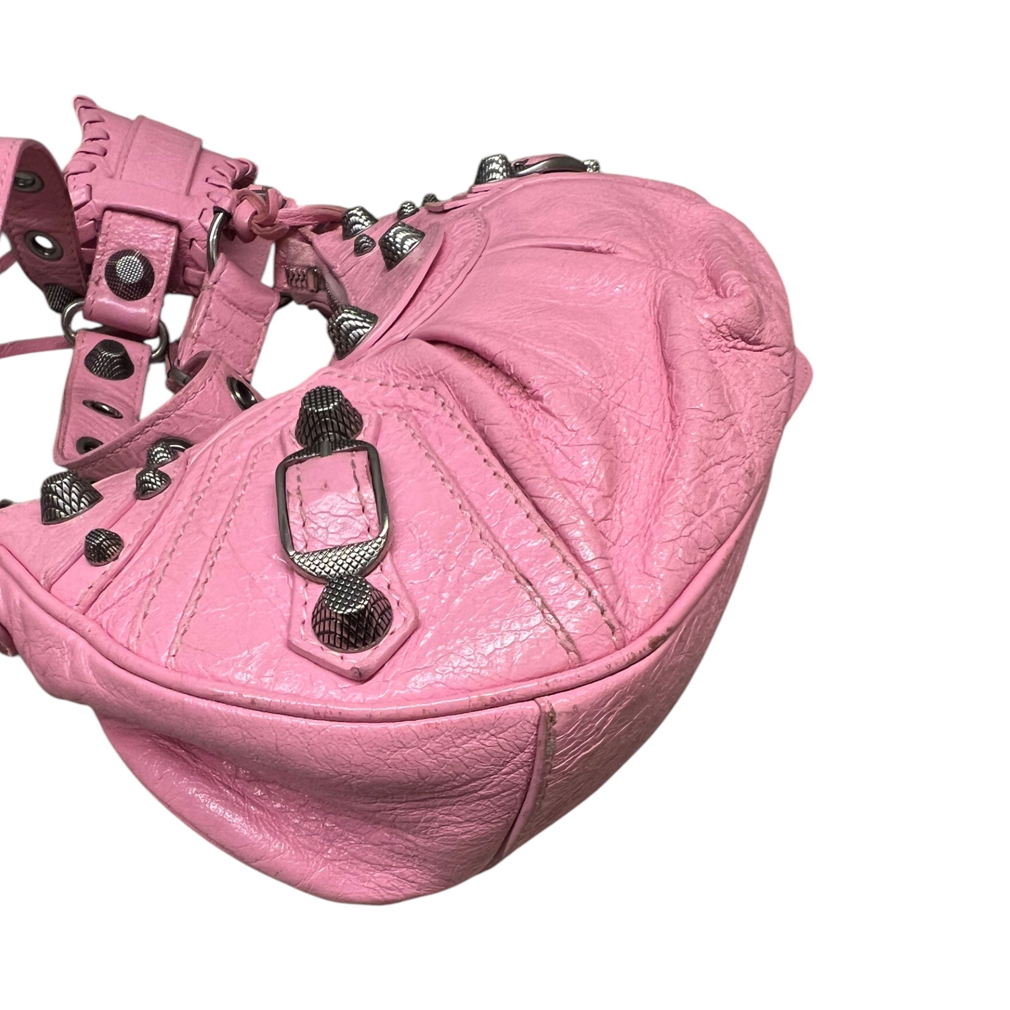 BALENCIAGA LE CAGOLE XS ROSA