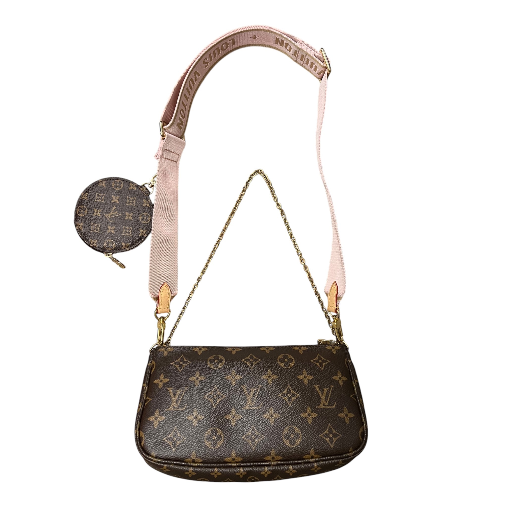 LOUIS VUITTON MULTIPOCHETTE ROSE CLAIR