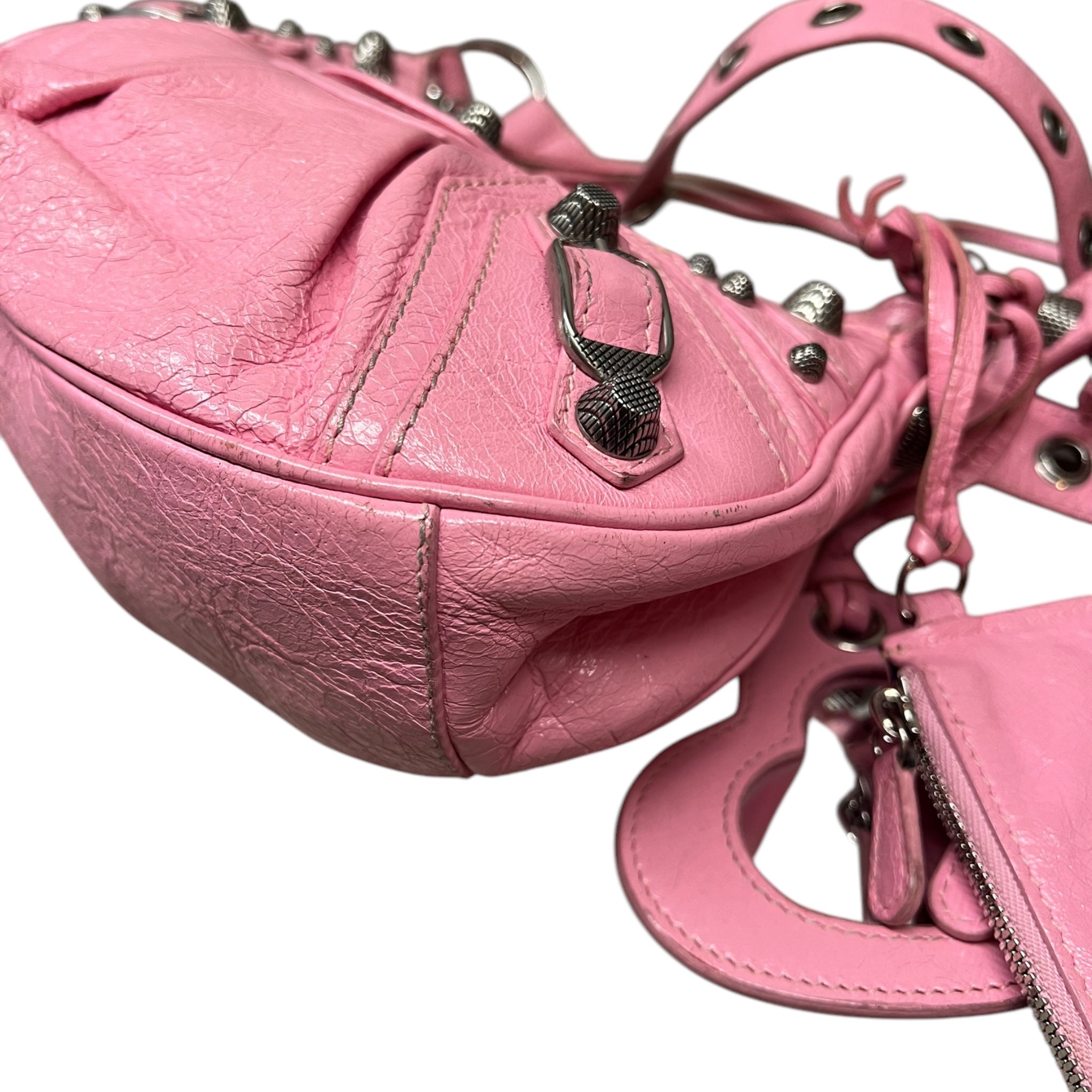 BALENCIAGA LE CAGOLE XS ROSA