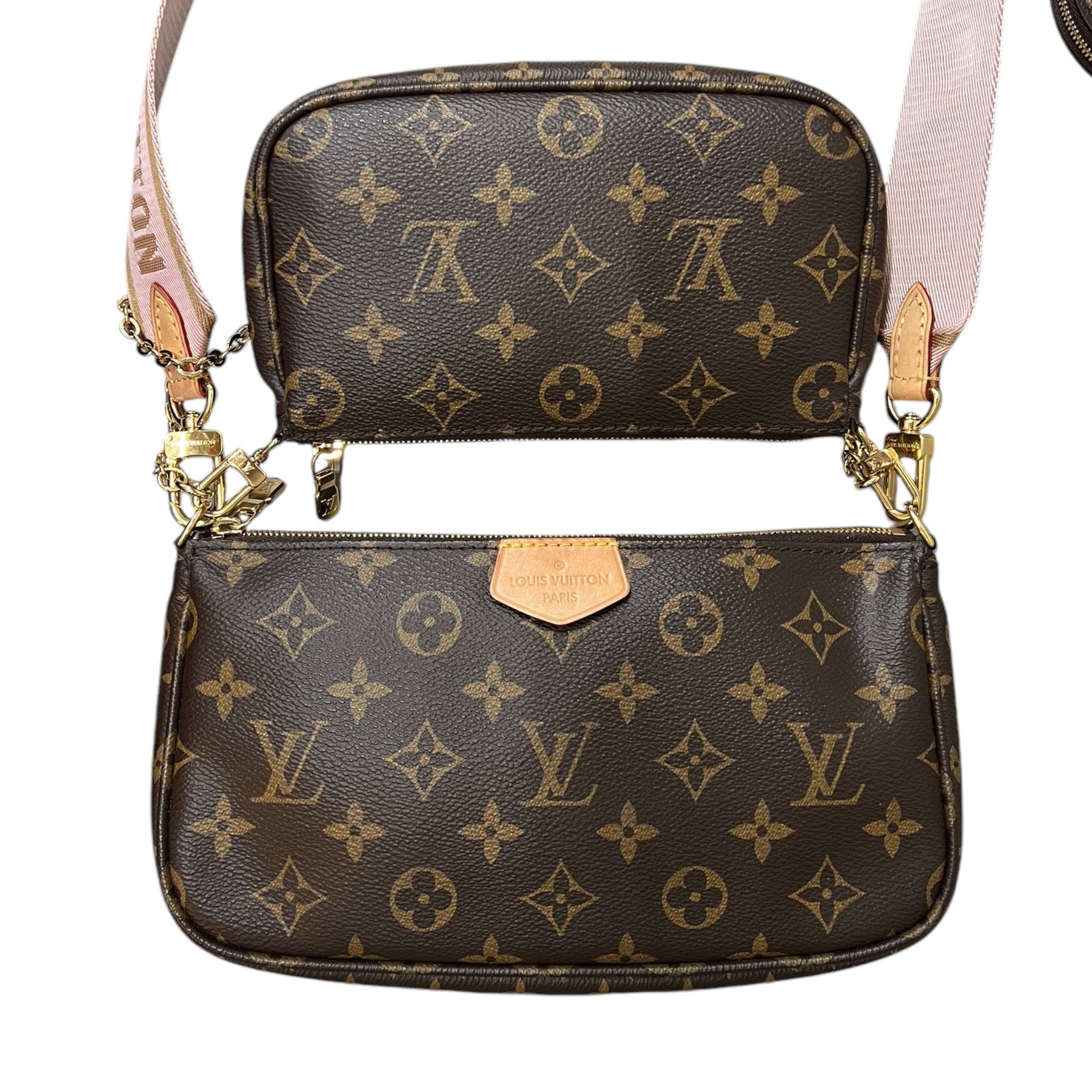 LOUIS VUITTON MULTIPOCHETTE ROSE CLAIR