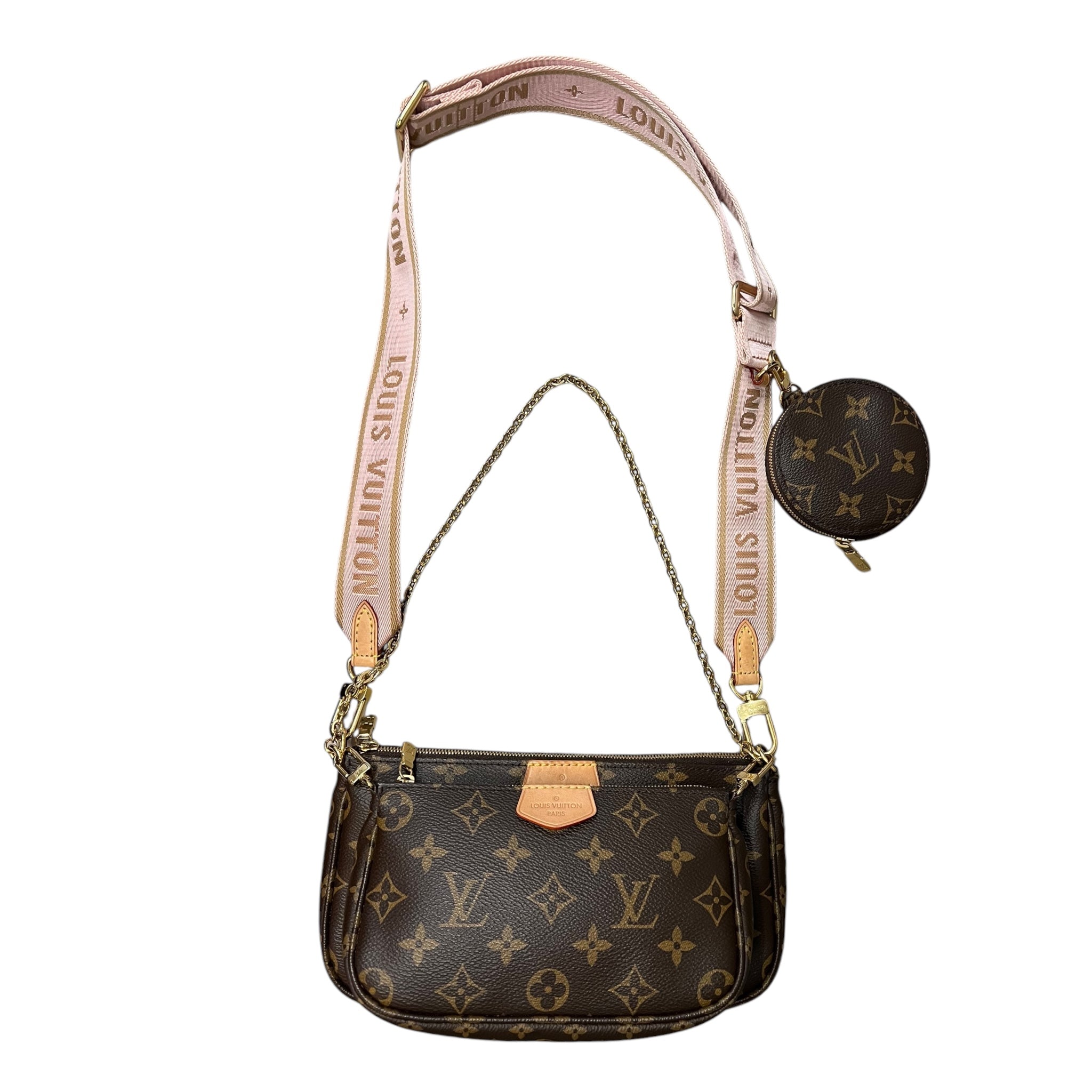 LOUIS VUITTON MULTIPOCHETTE ROSE CLAIR